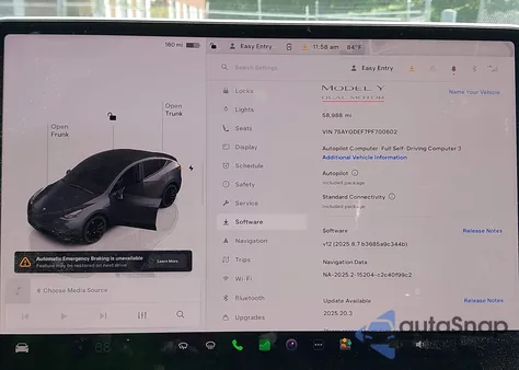 2023 Tesla Model Y Performance Dual Motor All-Wheel Drive from USA, damaged, VIN 7SAYGDEF7PF700602